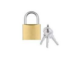 Iran Padlock 20MM For Safety - Golden