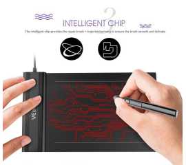 S640 Digital Graphic Tablet For Drawing & Writing - Black