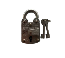 Pakistani Desi Padlock - Silver