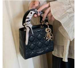 Dior Medium Size hand bag For ladies - Black