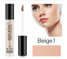 Miss Rose Liquid Concealer Beige 1 - 5ML