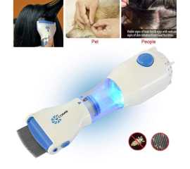 Anti-Lice Smooth V-Comb For Hair - White