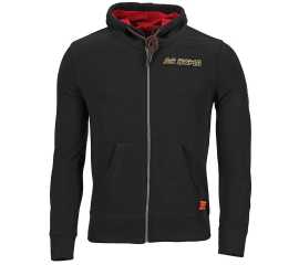 AS Roma Jersey Fabric Kids Hood - Black