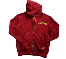 AS Roma Jersey Fabric Kids Hood - Mehroon