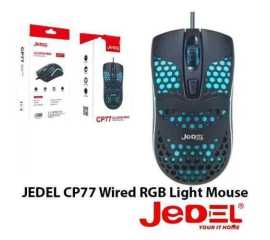 Jedel Cp77 Wired RGB Light Gaming Mouse