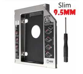 Second HDD Case Hard Disk Drive Slim Caddy 9.5MM