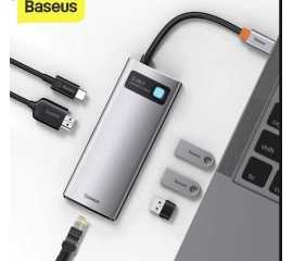 Baseus 6-In-1 Metal Gleam Series Multifunctional Type-C Hub Docking Station