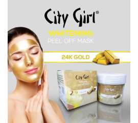 City Girl Gold Peel Off Mask Jar