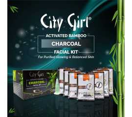 Charcoal Facial 7 Steps Sachet Kit