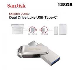 SanDisk 128GB Ultra Dual Drive Luxe USB Type-C USB Flash Drive