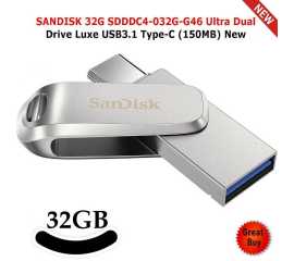 SanDisk 32GB Ultra Dual Drive Luxe USB Type-C USB Flash Drive