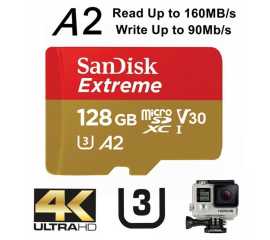 SanDisk Extreme 128GB Micro Memory SD Card