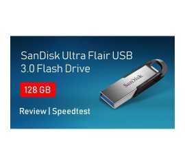 SanDisk 128GB Ultra Flair USB 3.0 Flash Drive