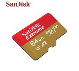 Sandisk Extreme 64GB Micro Memory SB Card For Cameras