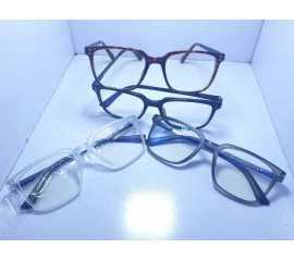 Korean Design Square Shape Plastic Frame Sunglasses