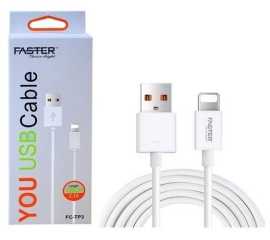 Faster Fc-TP3 Fast Charging Cable For iPhone And iPad - 1 Meter