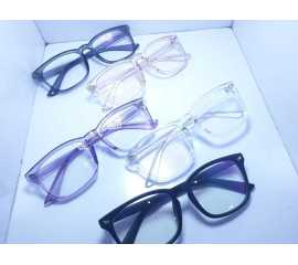 Korean Design Square Shape Flexible Frame Glasses