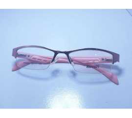 Ferrari Rim Less Metal Frame Glasses For Women - Pink