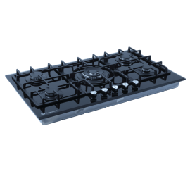 Dawlance Hob 590 BI with 5 Burners - Black