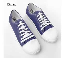 Black Camel White Stripes Style Purple Sneakers For MenBlack Camel White Stripes Style Purple Sneakers For Men