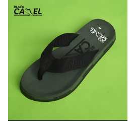 Black Camel Casual Flip Flops Slipper For Men