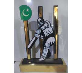 Best Batsman Cricket 3D Trophy Award - 1 Piece