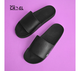 Black Camel Hand-Crafted Casual Slides Slipper For MenBlack Camel Hand-Crafted Casual Slides Slipper For Men