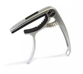Silver Acoustic Electric Guitar Capo