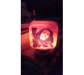 UV Print Salt Lamp For Room Decor