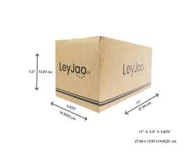 Leyjao Packaging Bundle Of 10 Box ( W11" x H5.5" x D5.875" )