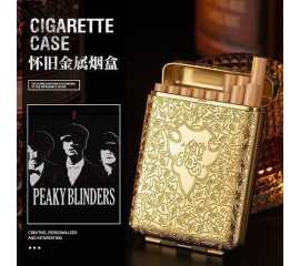 Yusud Metal Cigarette Case - 16 PCS Capacity