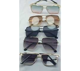 Dita Metal Black Frame Sunglasses For Men