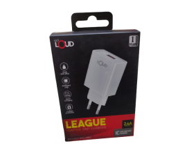 Loud Rapid Fast Mobile Charger - 2.4A