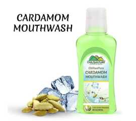 Chiltan Pure Cardamom Mouthwash - Removes Bad Odor