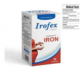 Irofex 30 Capsule Supplement Of Iron