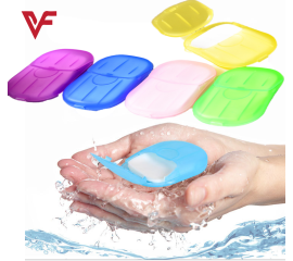 Outdoor Travel Mini Paper Soap Paper For Washing Hand - 20 PCS