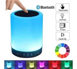Colorful LED Light Bluetooth touchpad wireless Speaker