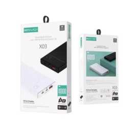 SOVO X03 PD Fast Charging Power Bank - 10000mah