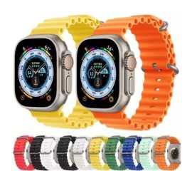 Ocean Rubber Apple Watch Straps - Size 38/40/42/44 & 45mm
