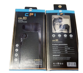 Super Bass Cpi X1 Handsfree - Black