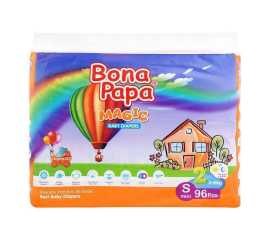 Pack Of 2 Bona Papa Mini Baby Diapers Small - 96 PCS