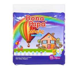 Bona Papa Magic XL Diapers - Pack of 72 Pcs