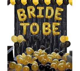 Bride To Be Foil & Party Decorations Balloons Set
