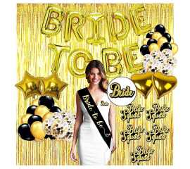 Bride To Be Foil Balloon & Party Decorations Balloons Set