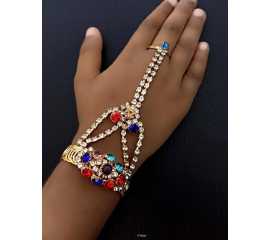 Beautiful Design Girl Anja For Wedding & Party - Multi Color