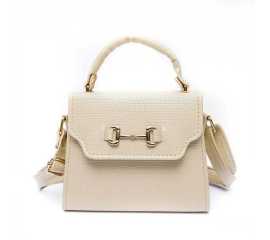 Alfa Crossbody Bag For Women-Beige Color