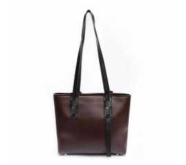 Viva Tote Handbag For Women-Chocolate Color