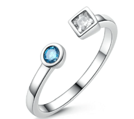 Cellacity 925 Silver Cuff Bracelet For Women - FRI-128