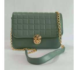 Crossbody With Chain Bag For Women-Light Green