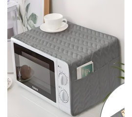 Alfateh Grey Quilted Executive Oven Cover - 1 Piece